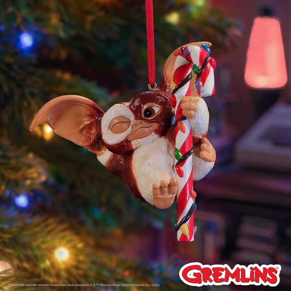 Nemesis Now Gremlins - Gizmo Festive Candy Cane Hanging Ornament Kerstbal - Multicolours